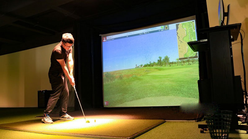 Sân tập golf Ciputra với hệ thống phòng tập 3D hiện đại