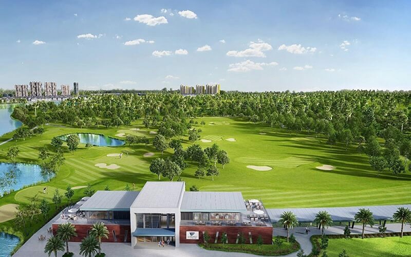 Hình ảnh của sân golf Ecopark 