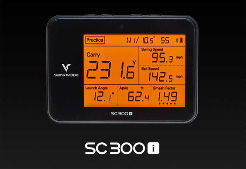 máy đo tốc độ swing golf Voice Caddie SC300i ở Techgolf