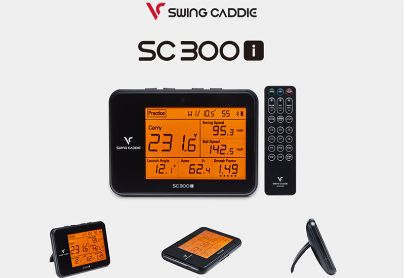 Máy đo tốc độ swing golf Voice Caddie SC300i được biết đến là một phiên bản cao cấp của Voice Caddie