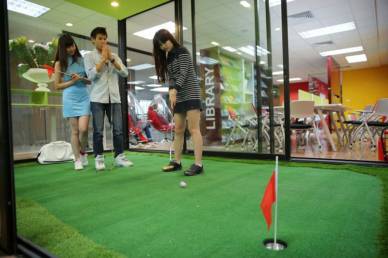 Sân mini phù hợp với nhiều đối tượng golfer