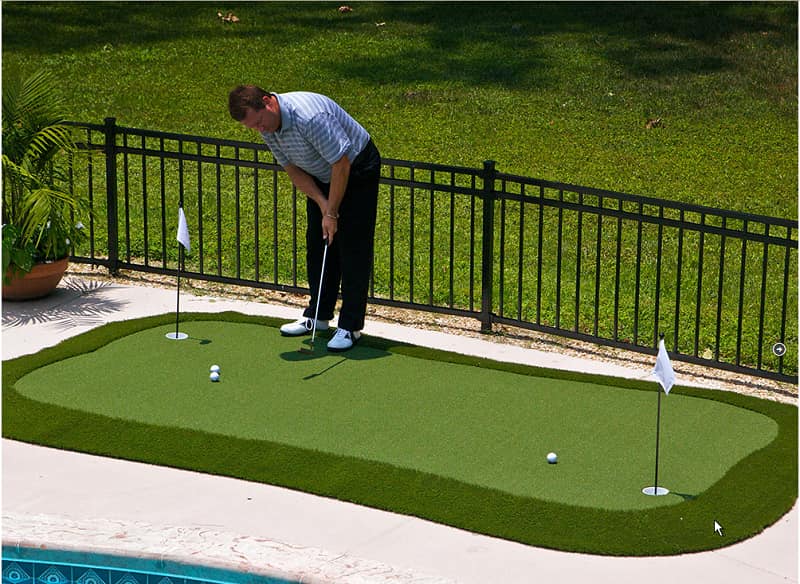 Golfer cần chú ý đến kích thước sân tập