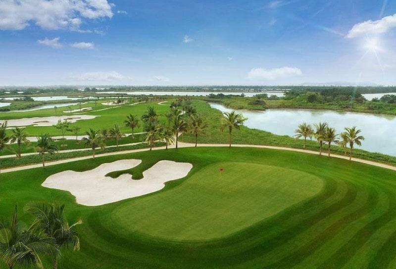 Sân golf Đa Phước đẳng cấp quy mô 18 lỗ với diện tích lớn