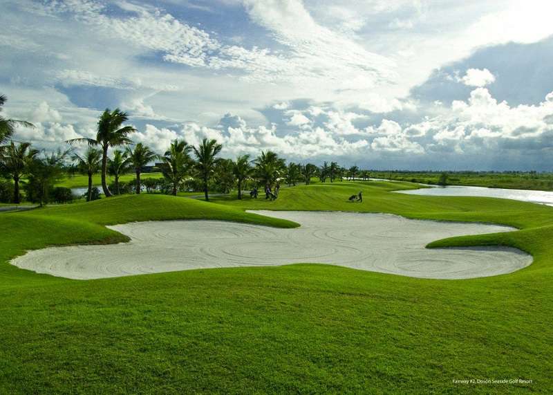 Sân golf Đồ Sơn Hải Phòng sở hữu vị trí địa lý thuận lợi