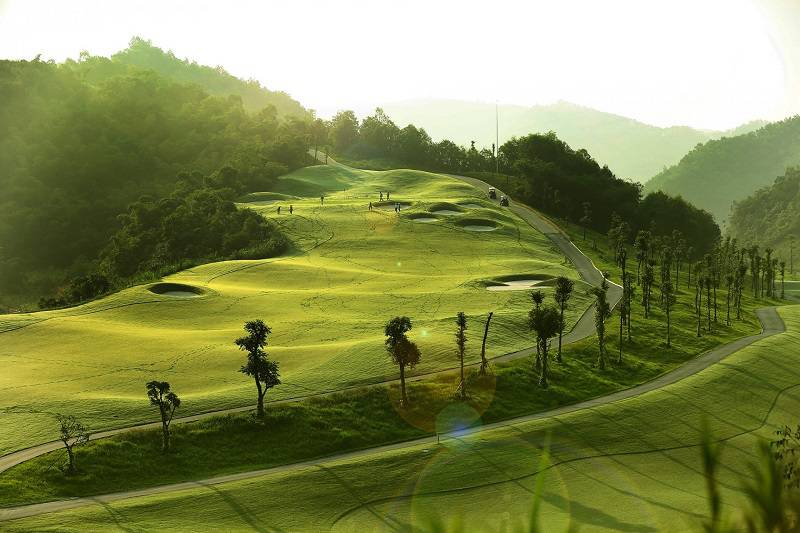 Hình ảnh sân golf Hilltop với địa thế ấn tượng