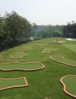 Sân tập golf Trần Thái thiết kế đẹp mắt, không gian thoáng đãng