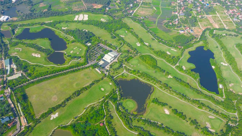 Hanoi Golf Club thu hút rất nhiều golf thủ