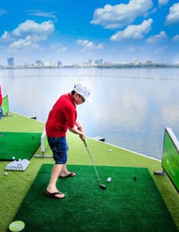 Sân Tập Golf Khách Sạn Thắng Lợi Mang Đậm Phong Cách Của BRG