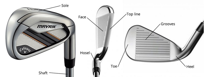 Golfer cần nắm cấu tạo của đầu gậy golf để chọn lựa mẫu gậy phù hợp nhất