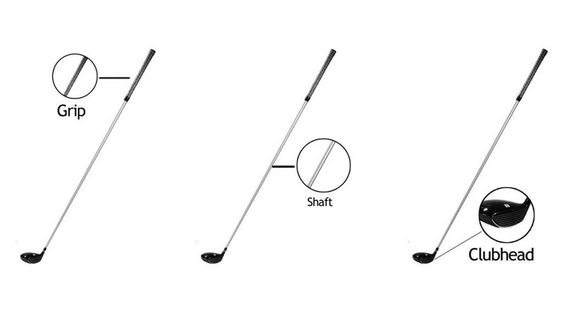 Shaft gậy được làm từ nhiều chất liệu khác nhau