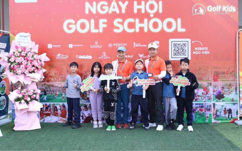Học viện golf trẻ em Golf Kids liên kết với các trường tại Việt Nam