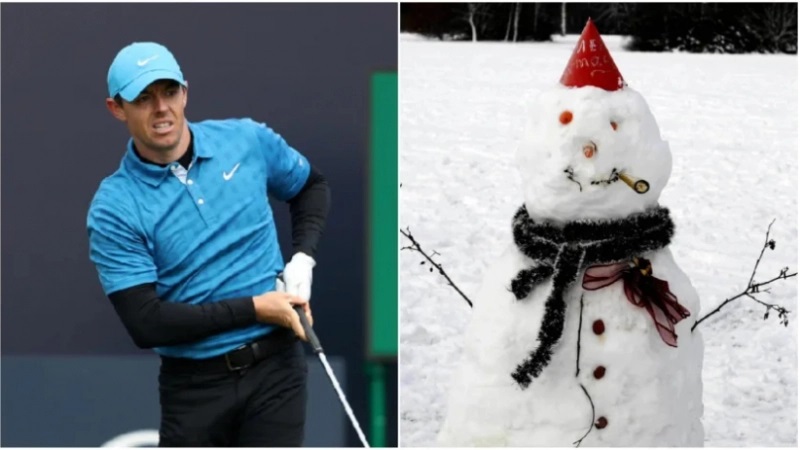 Rory Mcilroy là golfer chuyên nghiệp từng mắc lỗi snowman