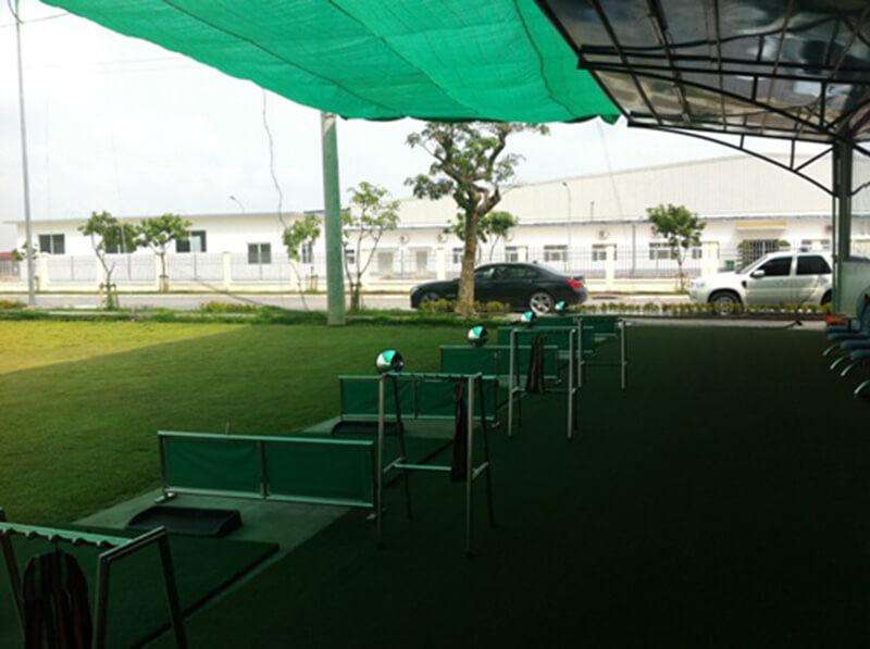 Sân tập golf Mini Nam Định hiện đại và trong lành