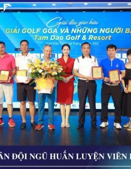 Câu lạc bộ golf “CLB GGA và Những người bạn” tri ân đội ngũ HLV học viện