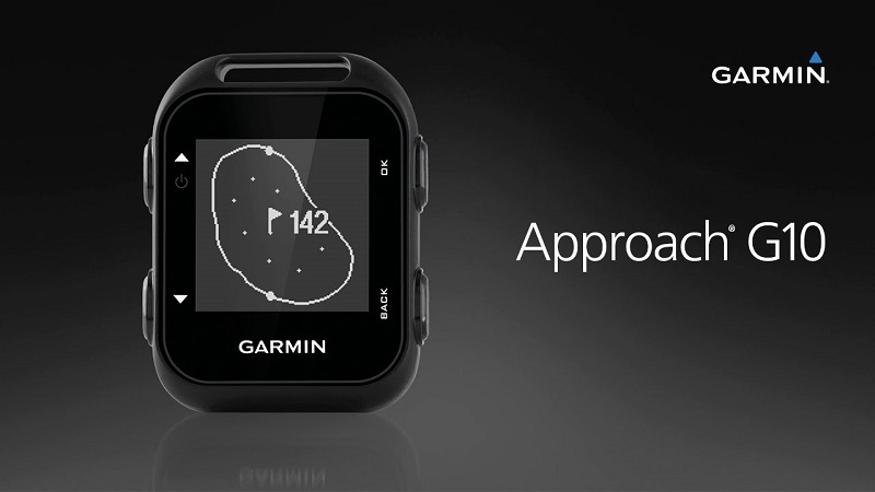 Garmin Approach G10 thiết kế dạng kẹp nhỏ gọn, hiện đại