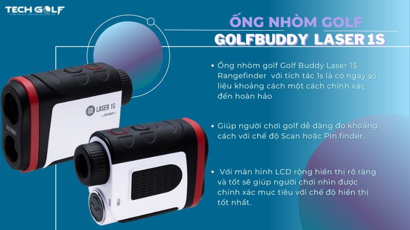 Golf Buddy Laser 1S Rangefinder 