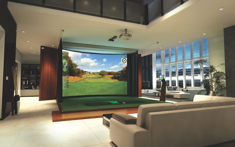 Lắp đặt phòng golf 3D giúp golfer có những giờ tập luyện ấn tượng