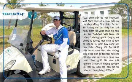 Mr.Tuấn Anh và hành trình đưa TechGolf trở thành thương hiệu hàng đầu về công nghệ Golf 3D tại Việt Nam