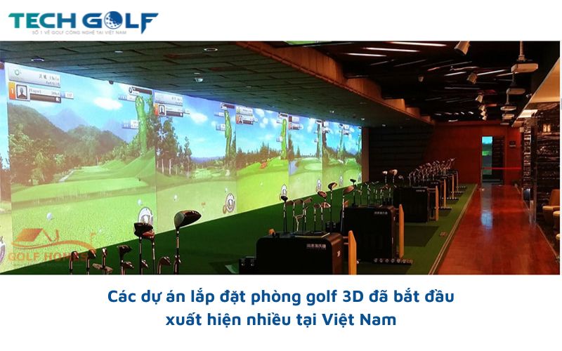 Giá lắp đặt phòng golf 3D