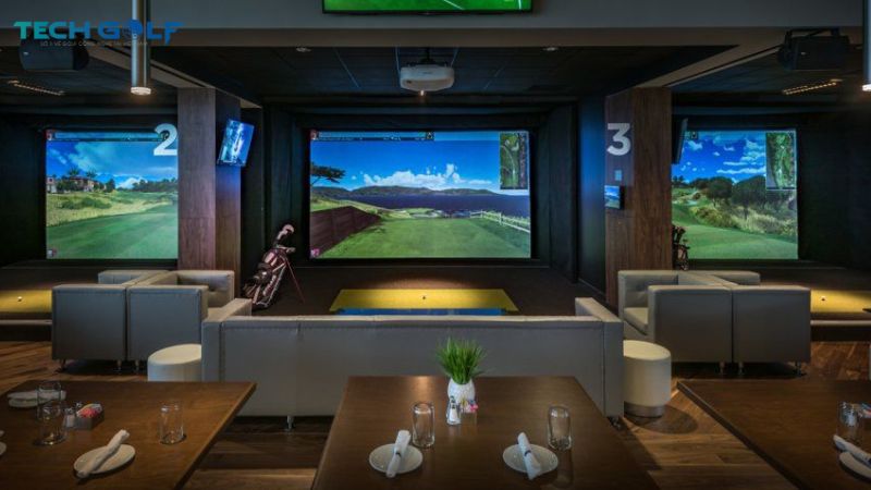 Ví dụ về mô hình lắp đặt phòng golf 3D cho khách sạn