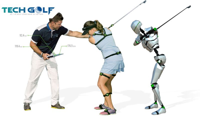 Tập luyện với thông số chuẩn giúp các golfer có thể tăng trình độ nhanh nhất