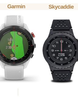 Đồng hồ golf thông minh Skycaddie-vs-Garmin