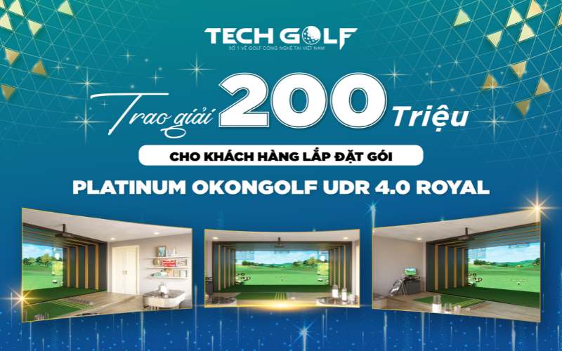 Techgolf tài trợ giải golf Amber Hill Champion 2023