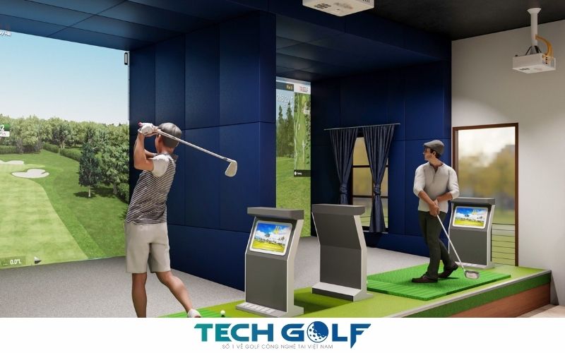 dự án lắp đặt phòng golf 3d