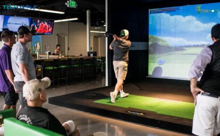 Phòng golf 3D tại Hàn Quốc - địa điểm lý tưởng để giao lưu và kết nối