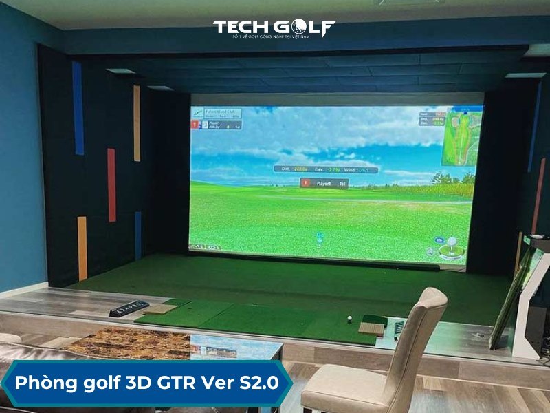 Gói lắp đặt phòng golf 3D GTR Ver S2.0