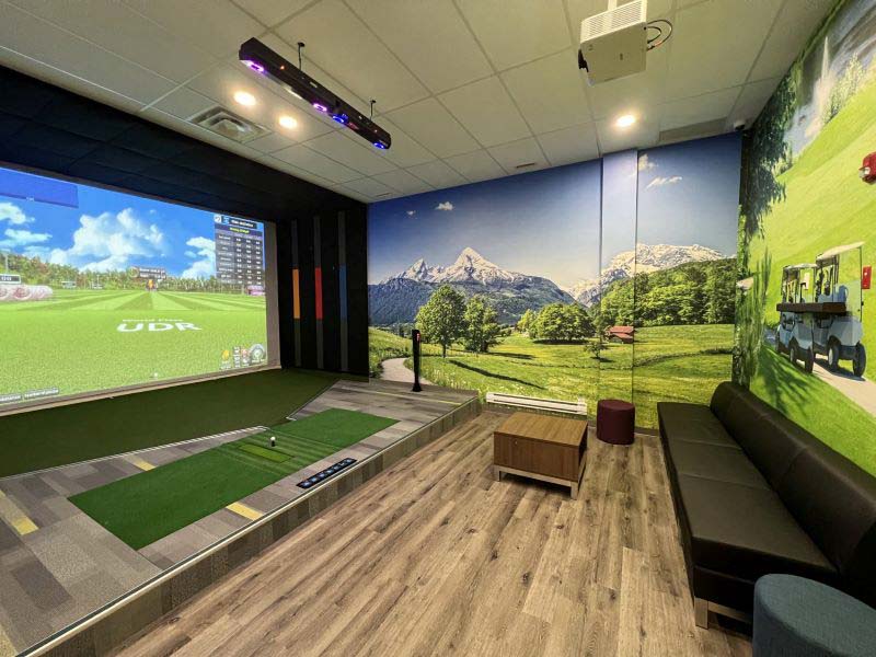 Xu hướng phòng golf 3D cao cấp