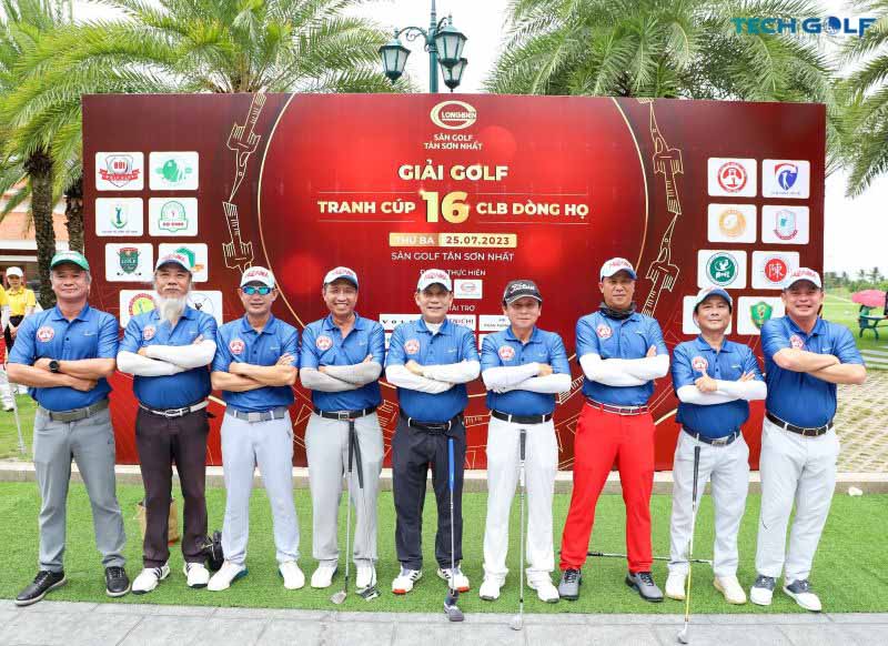 Các câu lạc bộ golf tham dự giải tranh cúp 16 CLB dòng họ