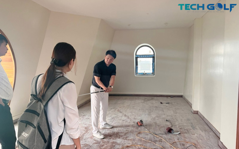 Mr. Lee Jung Hyun trực tiếp khảo sát dự án golf 3D ở Hải Phòng