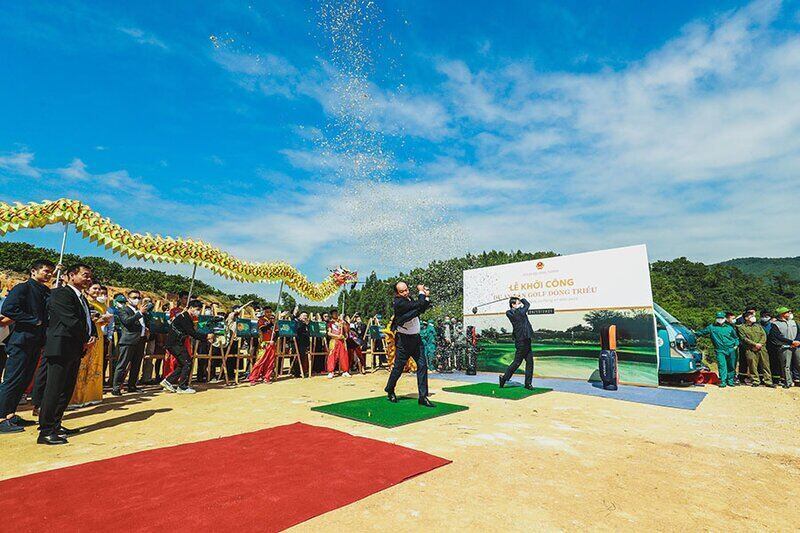 Lễ khởi công dự án sân golf Đông Triều, Quảng Ninh