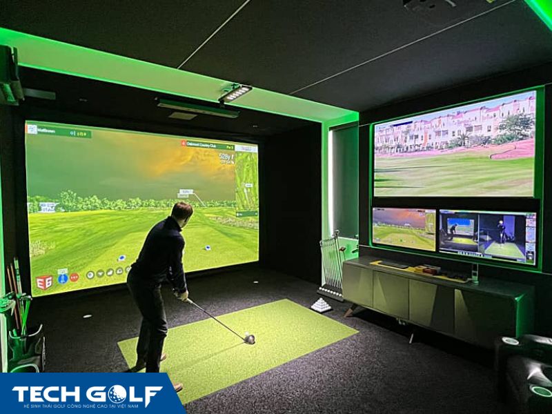 Golfer có thể chủ động tập luyện kỹ năng thường xuyên tại nhà để nâng cấp trình độ