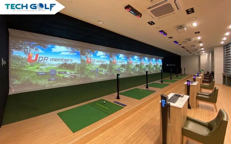 Mô hình kinh doanh phòng golf 3D Okongolf hiện đại và cao cấp