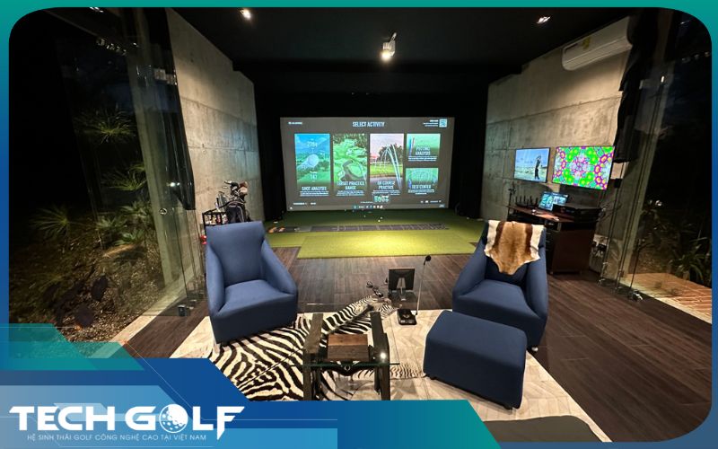 Gói Lắp Đặt Phòng Golf 3D TRACKMAN - Phòng Tổng Thống Đẳng Cấp Thượng Lưu