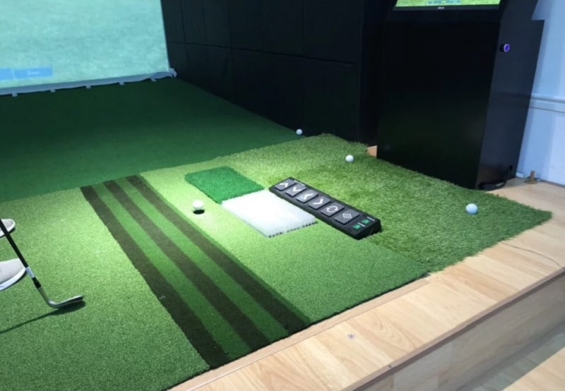 Phòng tập golf 3D được kết hợp giữa nhiều thành phần khác nhau