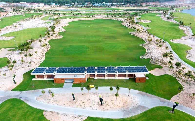 Sân golf ở Bình Thuận sở tòa nhà câu lạc bộ rộng lớn