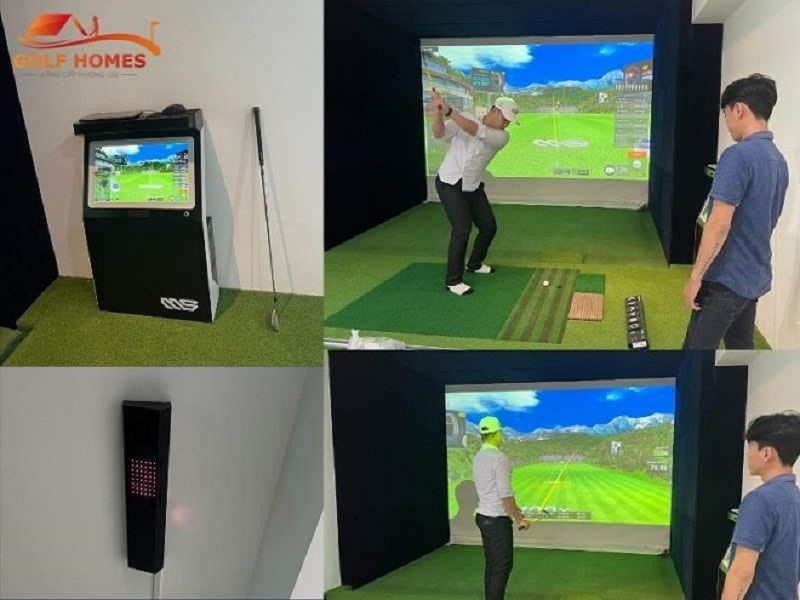 GolfHomes hiện đang là đơn vị thi công phòng golf 3D hàng đầu tại Việt Nam