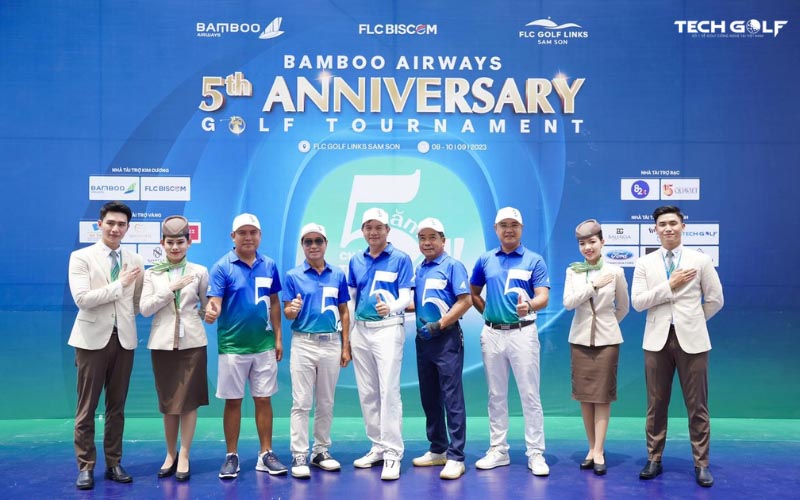 Các golfer với khí thế dúng mãnh trước thềm giải golf Bamboo Airways 5th Anniversary