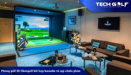 Phòng golf 3D kết hợp karaoke và rạp chiếu phim