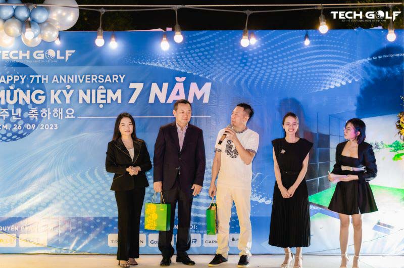 Anh Nguyễn Văn Minh, đại diện GTS Việt Nam chia sẻ về những thành tựu và GTS và Techgolf đã đạt được