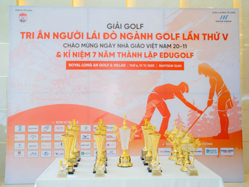 Giải golf Tri ân Người Lái Đò Ngành Golf lần thứ V do Edugolf tổ chức