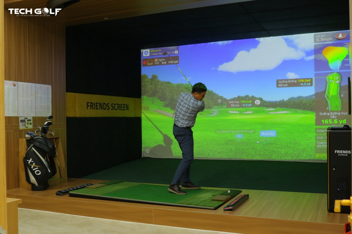 Phòng golf 3D Kakao VX hiện đại ở Khu đô thị Ecorivers, Tp Hải Dương