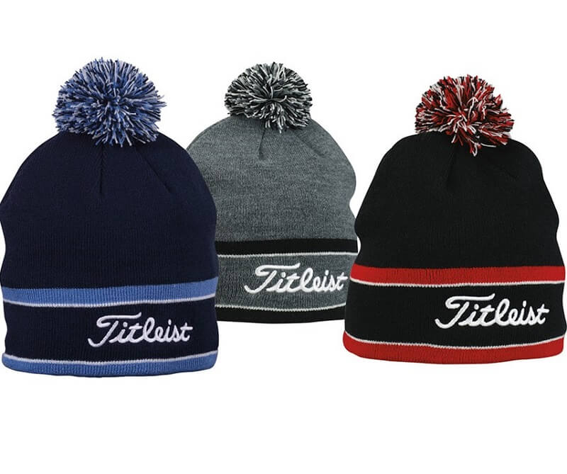 Thương hiệu Titleist sử dụng chất liệu cao cho các mẫu mũ golf mùa đông