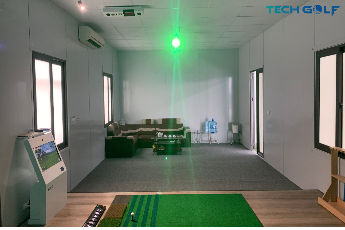 Phòng golf 3D GTS tại Bệnh viện Đa khoa Quốc tế Thái Nguyên là tiện ích cao cấp, hiện đại cho các y bác sĩ