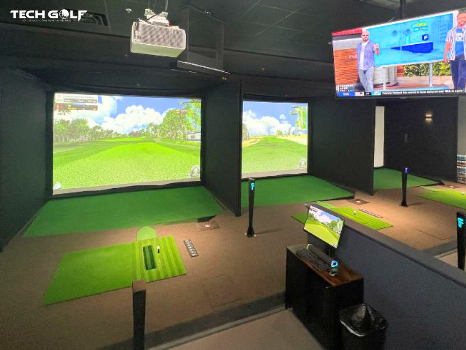 Phòng tập golf 3D tại khu dân cư Times City