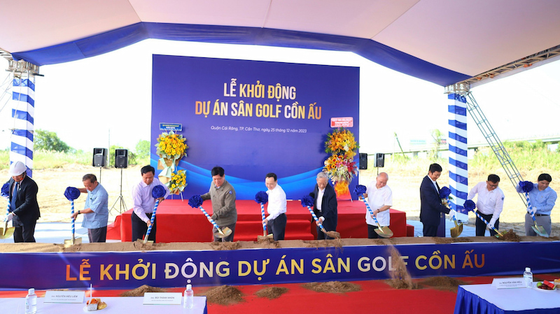 Lễ Khởi động dự án sân golf Cồn Ấu nghìn tỷ
