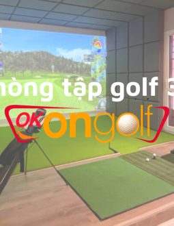 Phòng golf 3D Okongolf hiện đại, sang trọng, cá nhân hóa